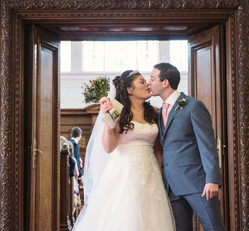 bröllop i lagerlokal