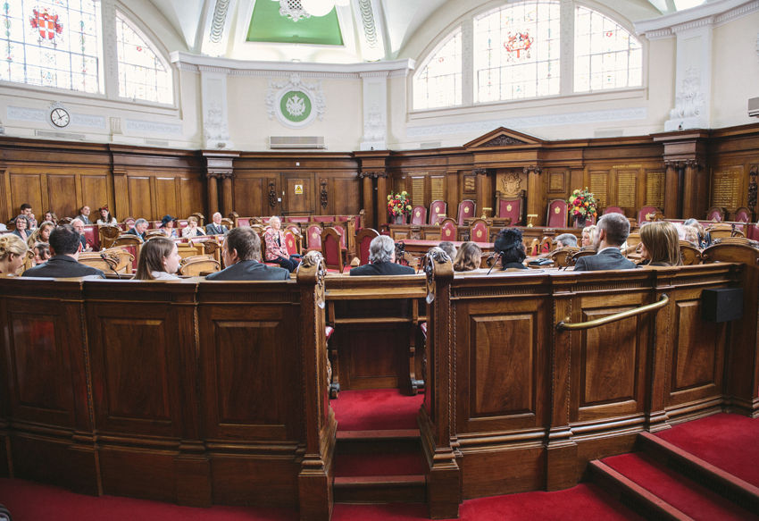 vigsel i stadshus London