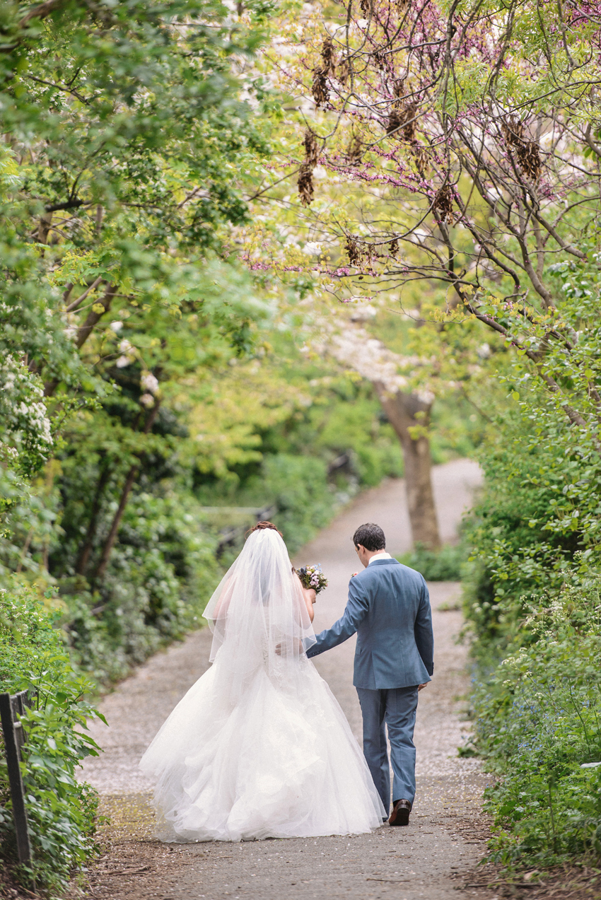 bröllopsporträtt i vårsäsong Louise fotograf