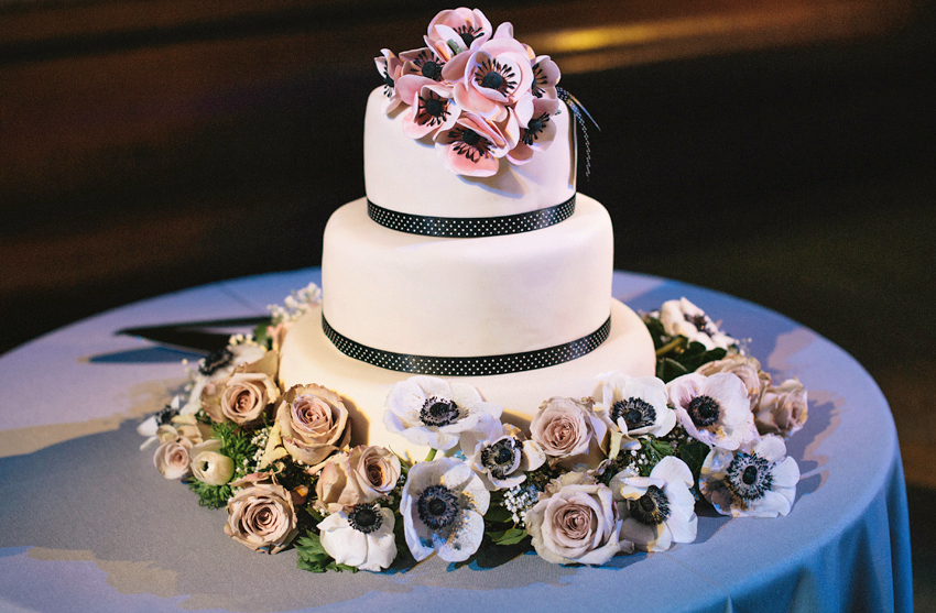 art deco bröllopstårta