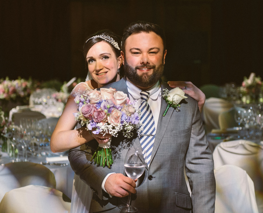 Art deco bröllopsporträtt