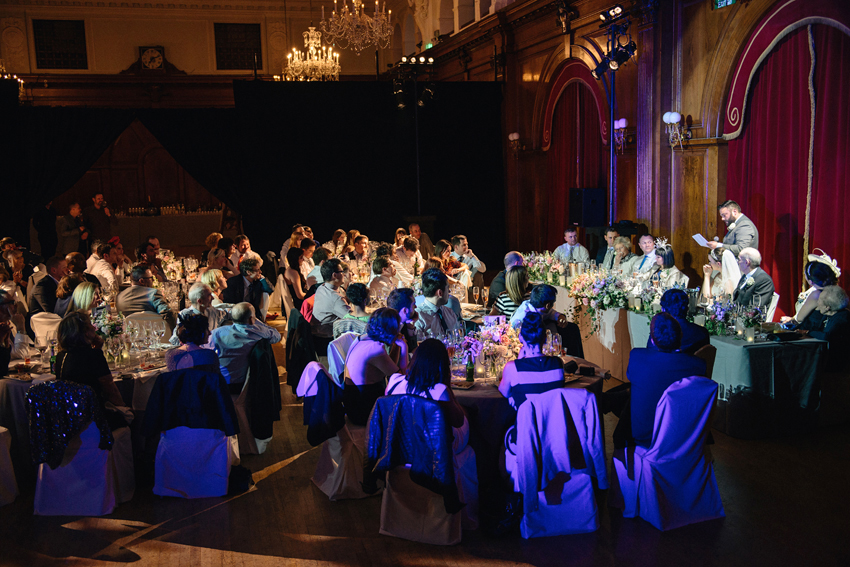 art deco bröllopsmottagning