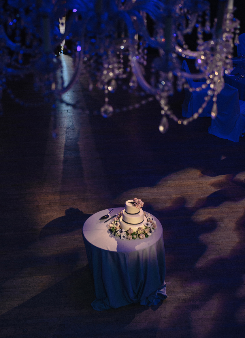 art deco bröllopstårta