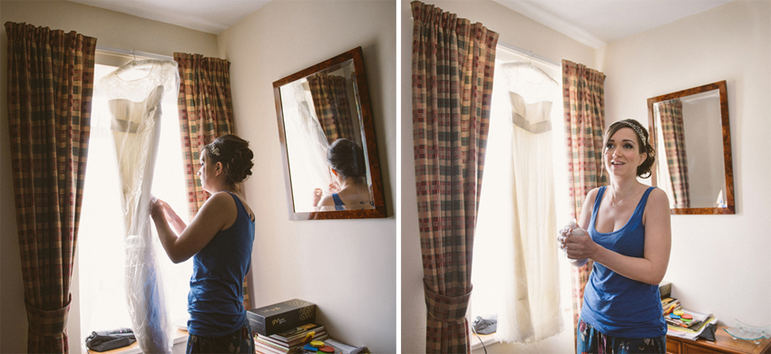 bröllopsmorgon bruden