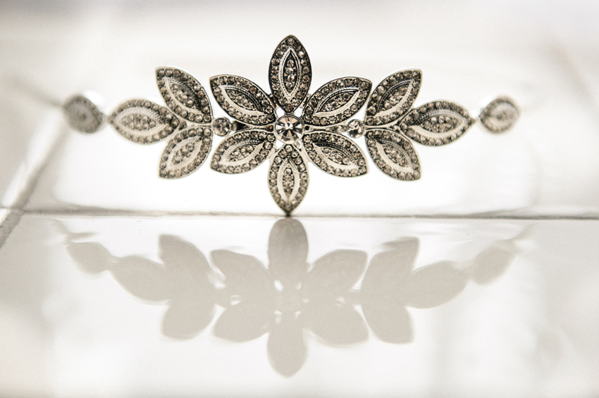 vintage diadem brudsmycken