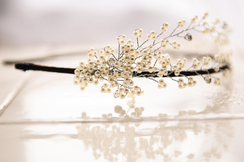 vintage diadem brudsmycken