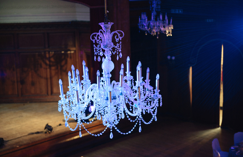 art deco bröllop ljuskrona