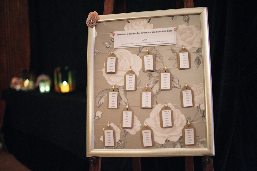 handgjord bordsplacering vintagebröllop