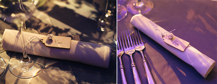 namnskyltar bröllop i vintage handgjorda