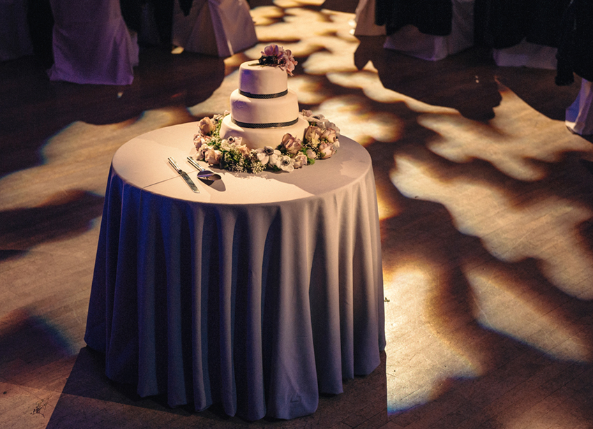 vintage bröllopstårta