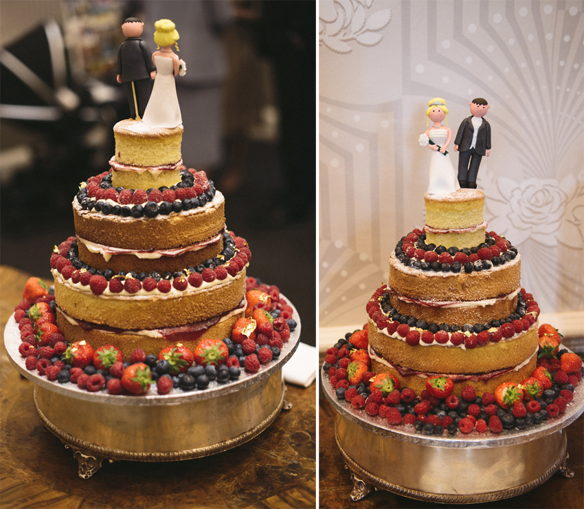 naked cake bröllopstårta