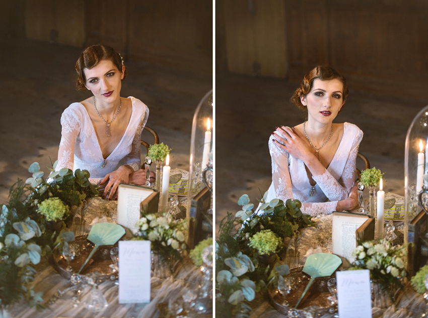 bröllop vintage tema 1920-tal av bröllopsfotograf Stockholm