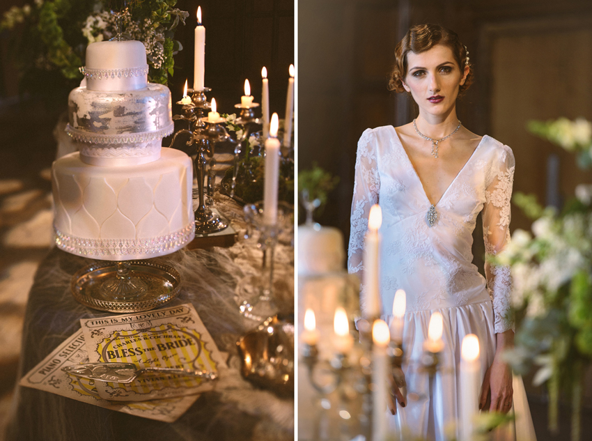 bröllop vintage tema 1920-tal av bröllopsfotograf Stockholm