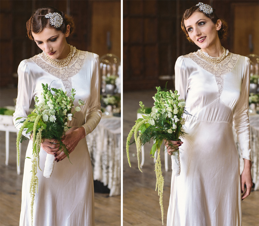 vintage bröllop 1920-tal av louise Fotograf Stockholm