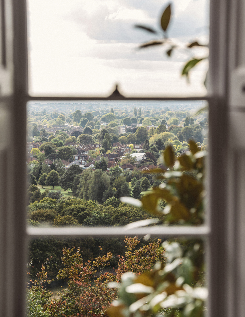 view from Pembroke Lodge