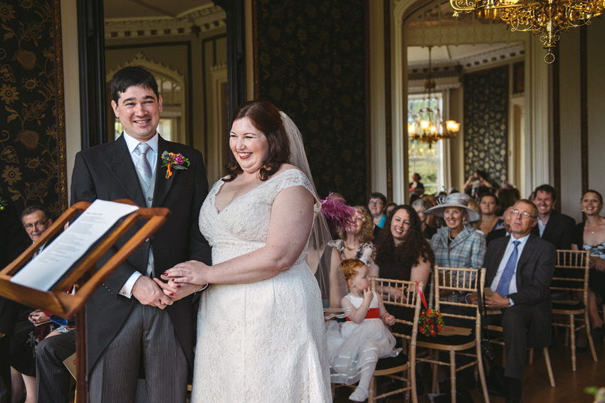 Vigsel halloween bröllop