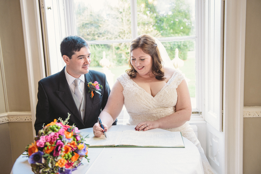 Vigsel höstbröllop