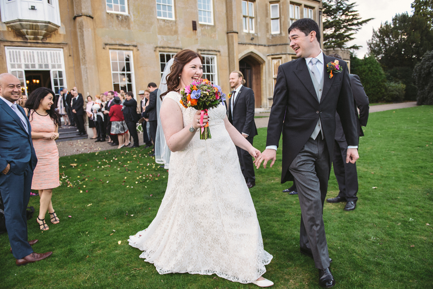 Confetti at Nonsuch Mansion wedding