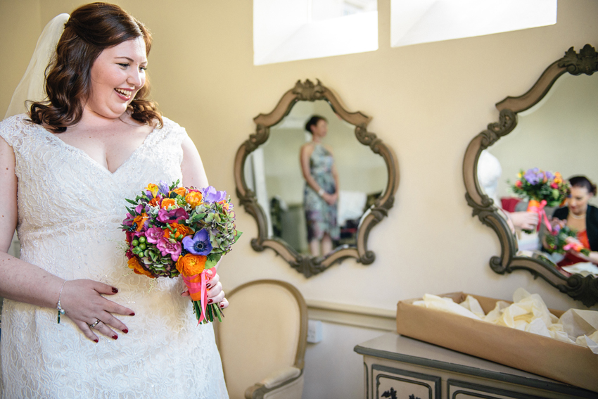 halloween bröllop brudportätt