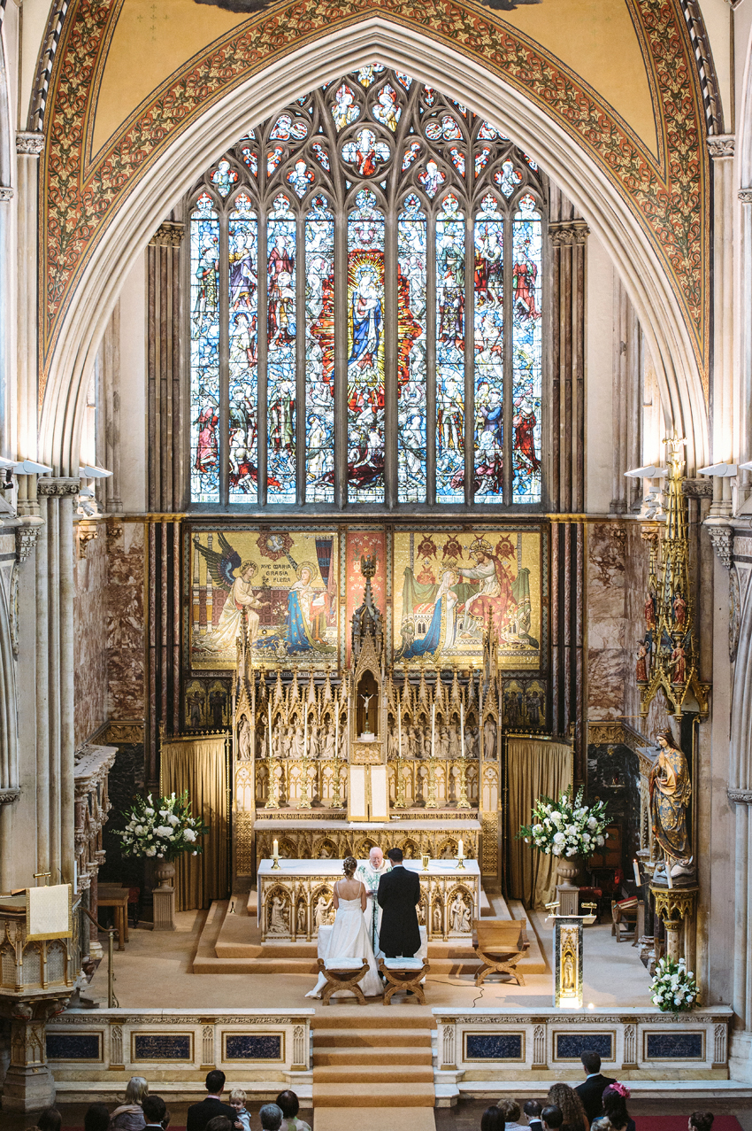 Farm street church interior