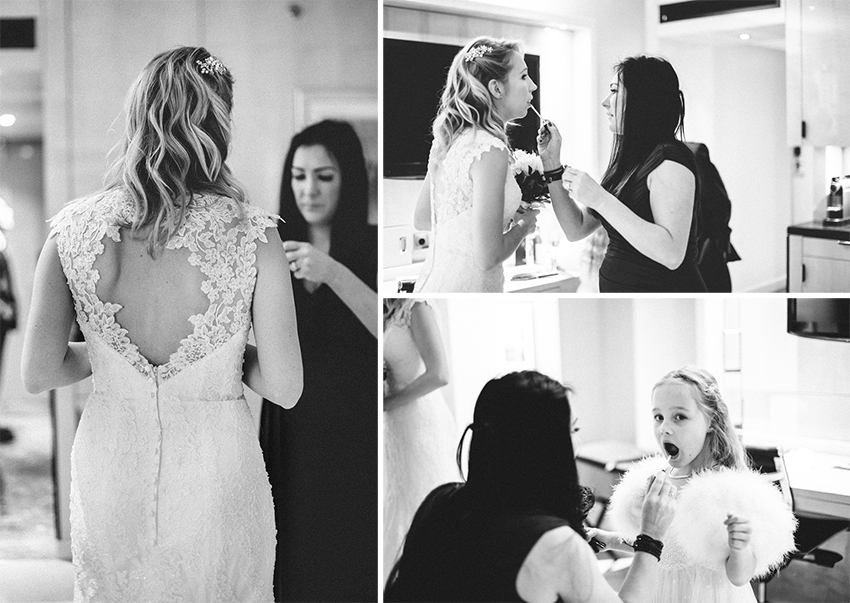 brudförberedelser julbröllop